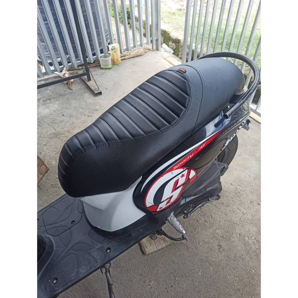 Jok honda scoopy karbu custom jok scoopy fi new 2018 2020 caferacer singleseat