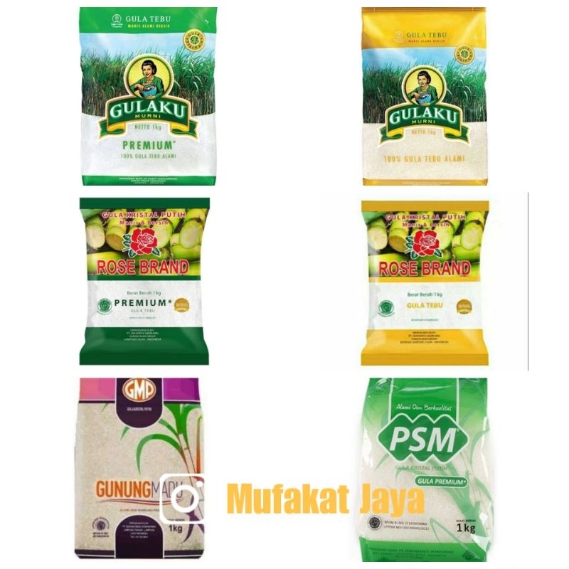 

GULA PASIR PREMIUM - Gula Pasir Kristal Premium 1 Kg