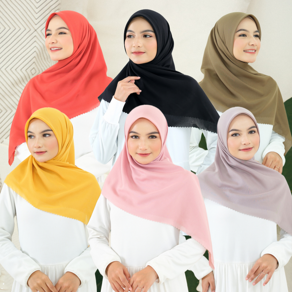 Mevrouw Hijab VOAL SAHARA SUPERFINE 115 x115 Lasercut