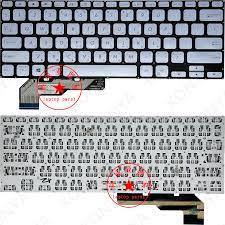 KEYBOARD FOR VIVOBOOK 14 K403 K403F K403FA X403 X403F X403FA SILVER