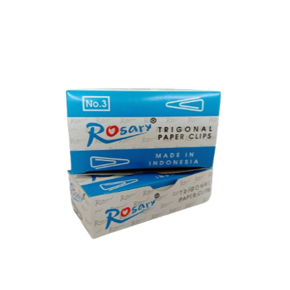 

Trigonal paper clip rosary