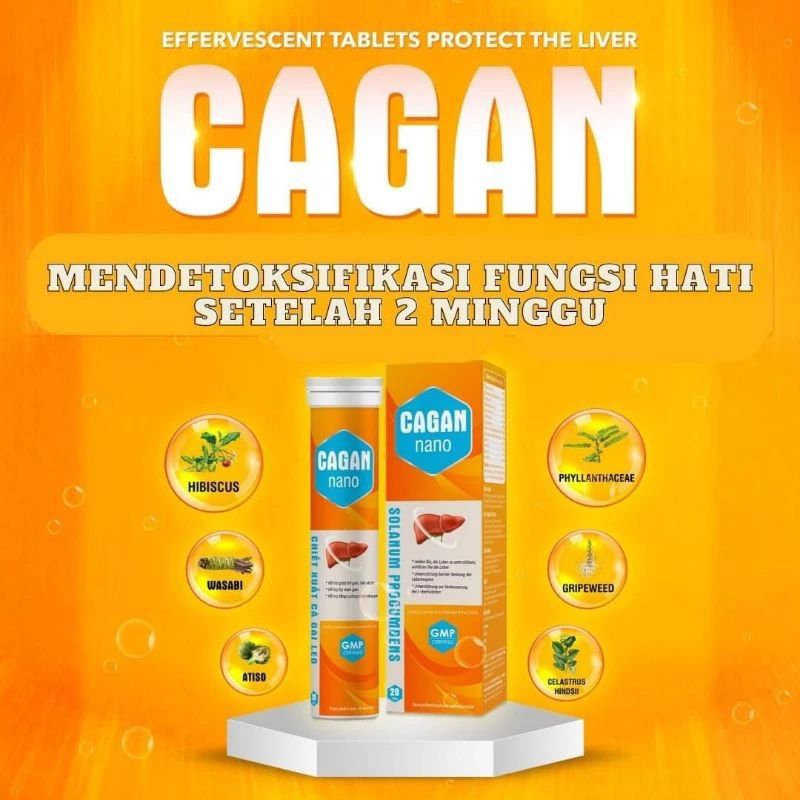 READY CAGAN NANO JERMAN UNTUK PENGOBATAN HEPATITIS/CAGAN FOR LIVER Original