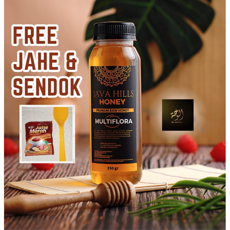 

[FreeGift] Madu Multiflora Javahills honey Madu Murni Java hills honey Asli Lolos Uji lab