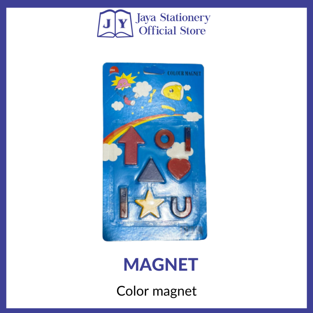 

[BISA COD] Magnet Berbagai Bentuk / Magnet Alat Peraga Sekolah
