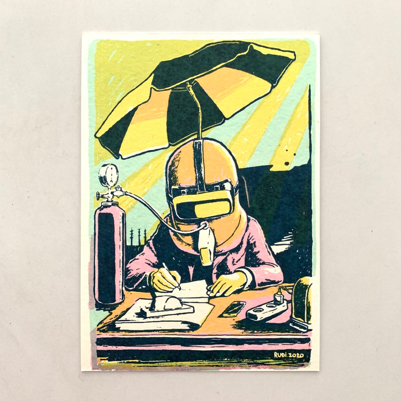 

Postcard Greetings from Paradox Rudi Hermawan