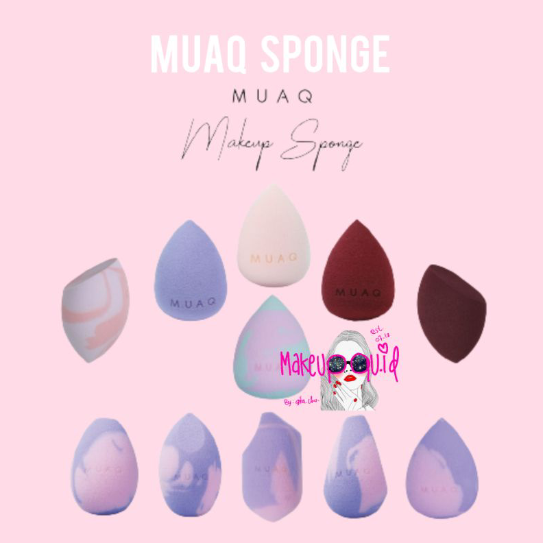 [ART.  J34X] Muaq Makeup Sponge / Muaq Sponge / Sponge Muaq