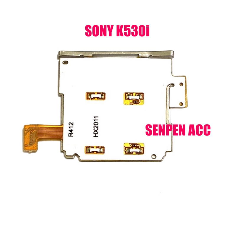 FLEXIBLE FLEXI FLEXIBEL KEYPAD KEYTUN KEYBOARD SONY ERICSSON K530i SONY ERICSSON K550i