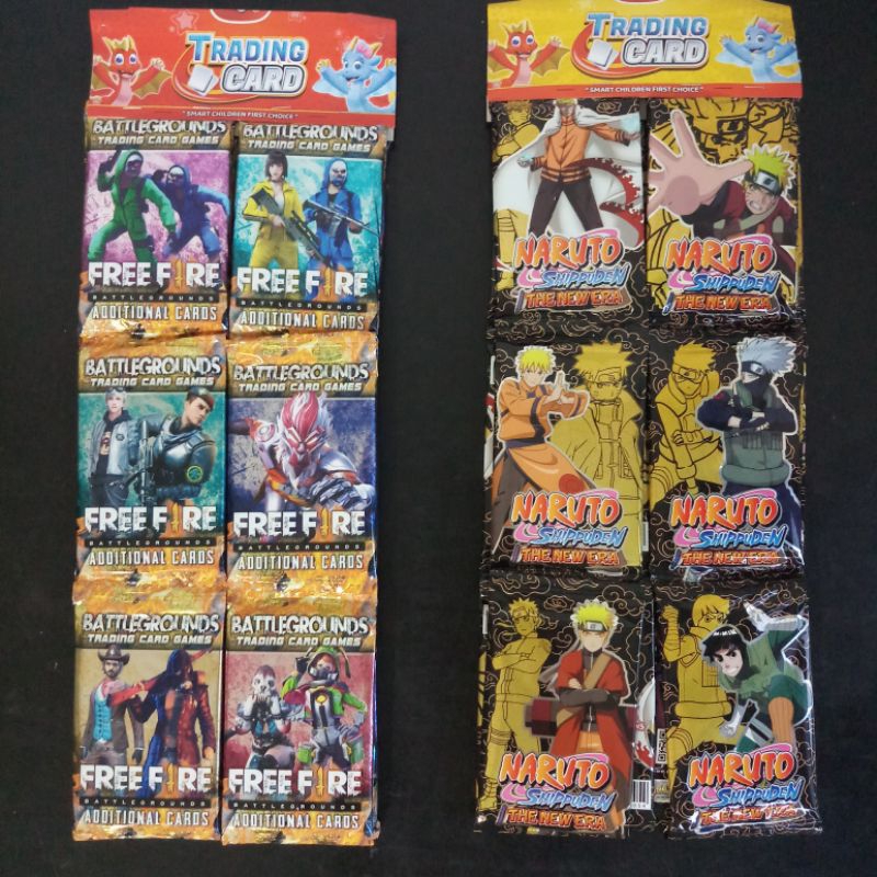 trading card 1 sachet isi 10 kartu |DG