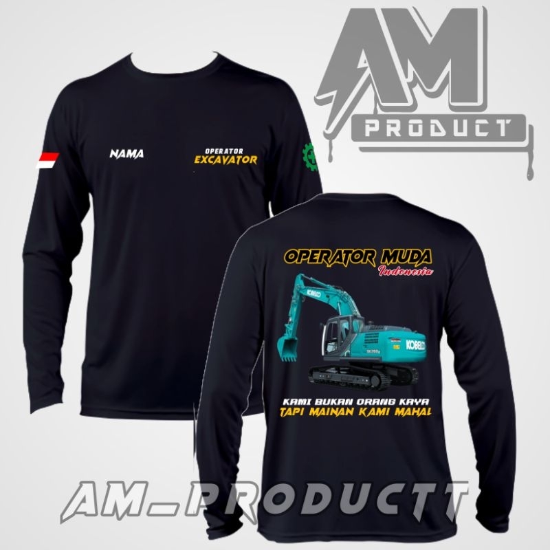 KAOS OPERATOR EXCAVATOR || OPERATOR MUDA EXCAVATOR REQUEST NAMA GRATIS