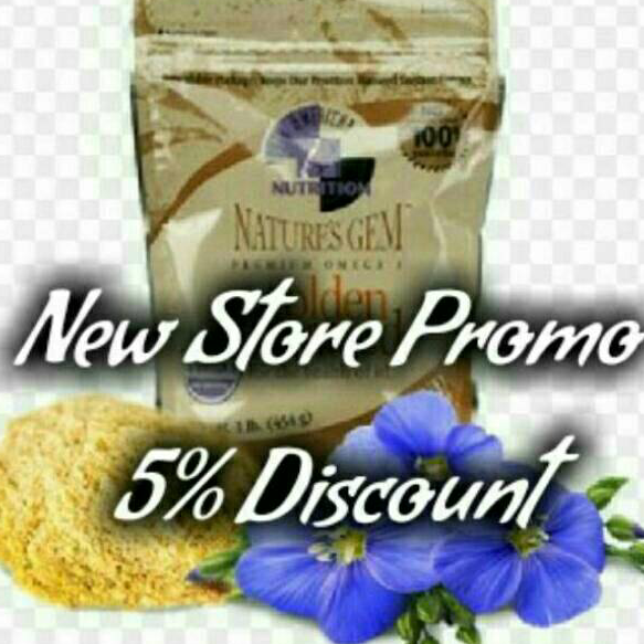 

Stock Banyak Nature's Gem Premium Golden Flaxseed / Flax Seed