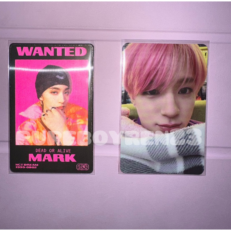 READY STOCK PC GLITCH MODE NCT DREAM JENO GLICH VER , LENTICULAR MARK