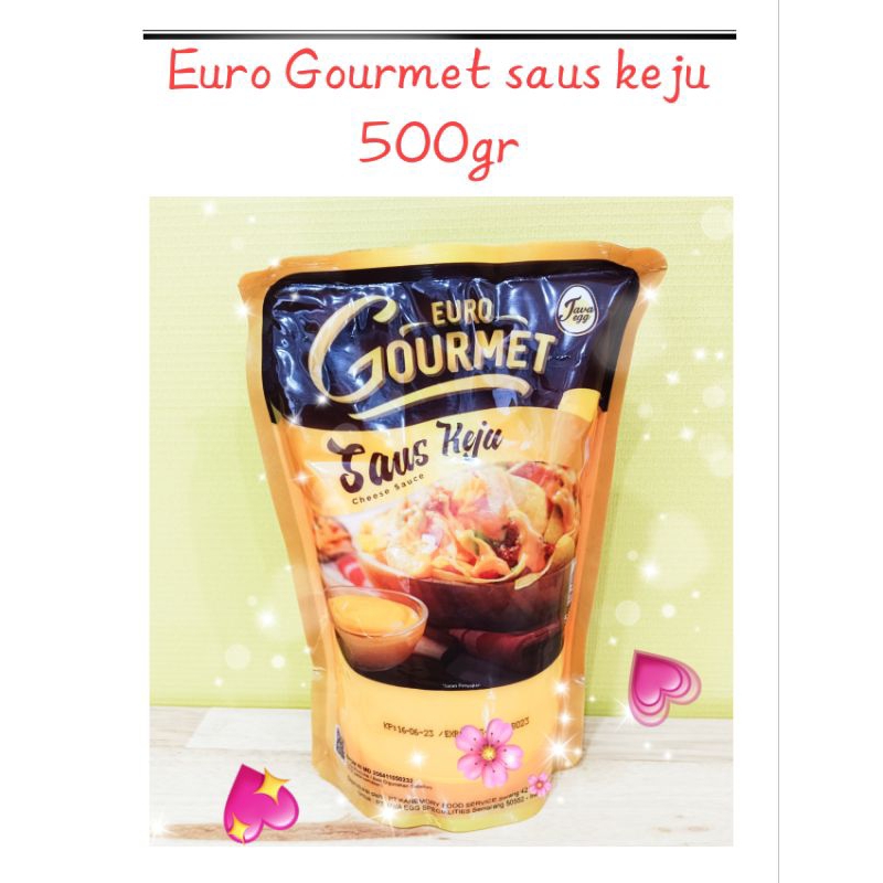 

Euro Gourmet saus keju 500gr