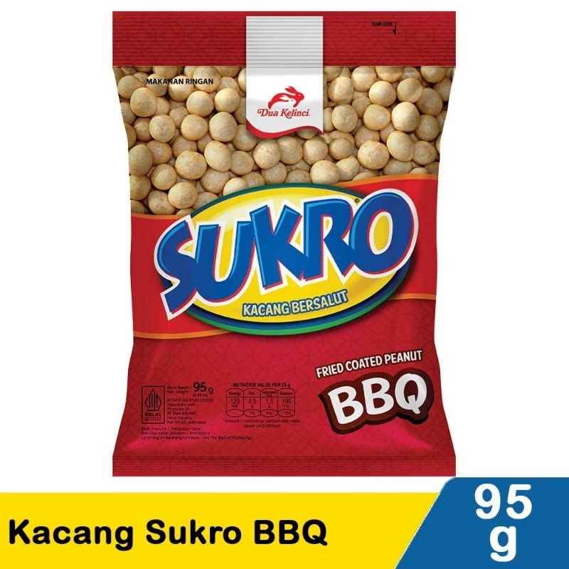 

Dua Kelinci Kacang Sukro Bbq 95G