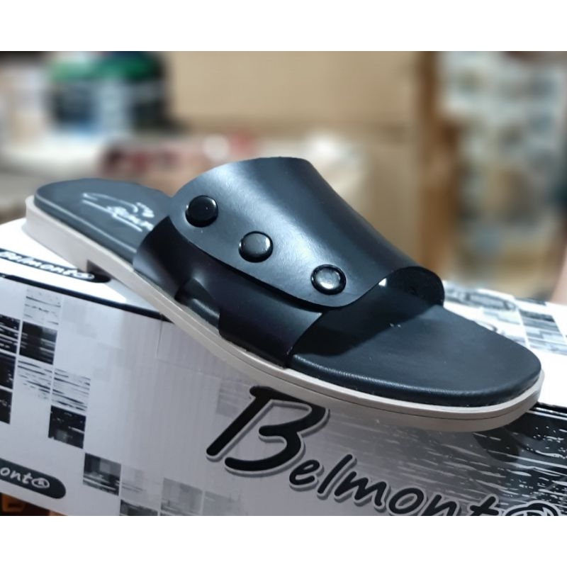 sandal wanita#sandal flat#sandal slip on-sandal belmont# hw04