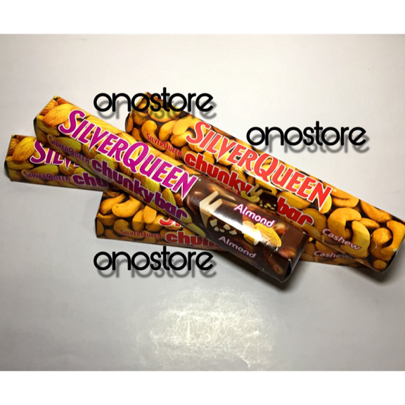 

Stok Banyak Silverqueen Chunky Bar Almond Cashew 100 Gram 95 Gram