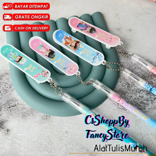 

PULPEN GANTUNGAN SKATEBOARD BESAR CEWE ANIME API PG-1027 BISA COD MURAH