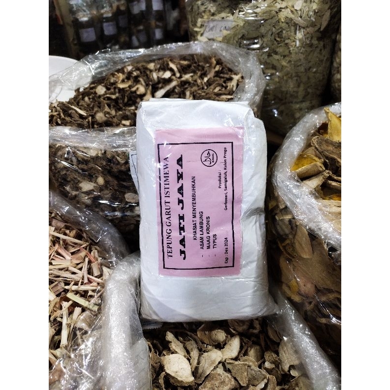 

Tepung garut angkrik organik premium 500gr