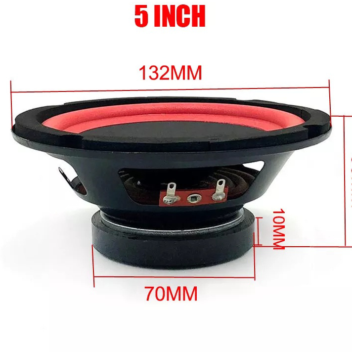 Diskon Promo Bass Speaker Subwoofer Woofer Loudspeaker Klakson Mobil 90DB Kendaraan Mobil Midrange S