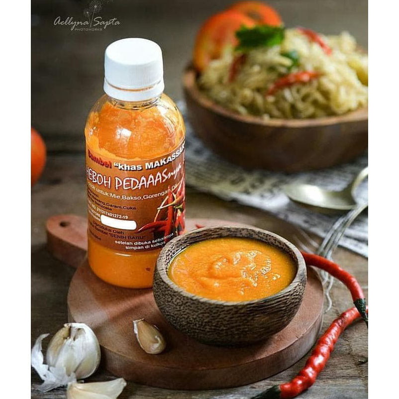 

Best Product Sambal Khas Makassar 220ml / 330ml Heboh Pedasnya Sambel Asli Makasar