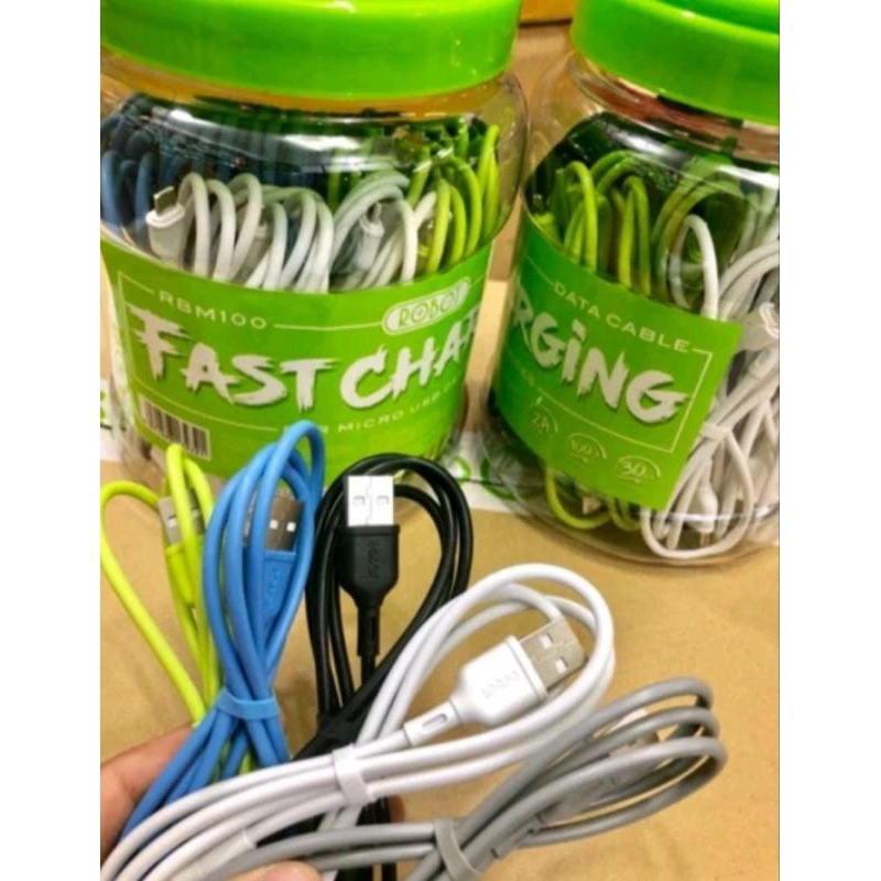 Kabel Data Micro USB ROBOT RM100S ORI 100%