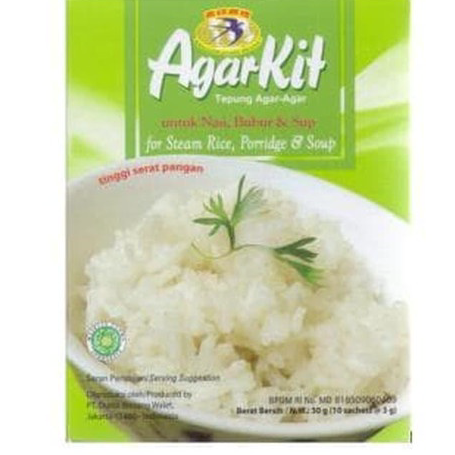 

Terbatas Swallow Agar Kit Tepung Agar-Agar Isi 10 sachet x 3gr Model Terkini