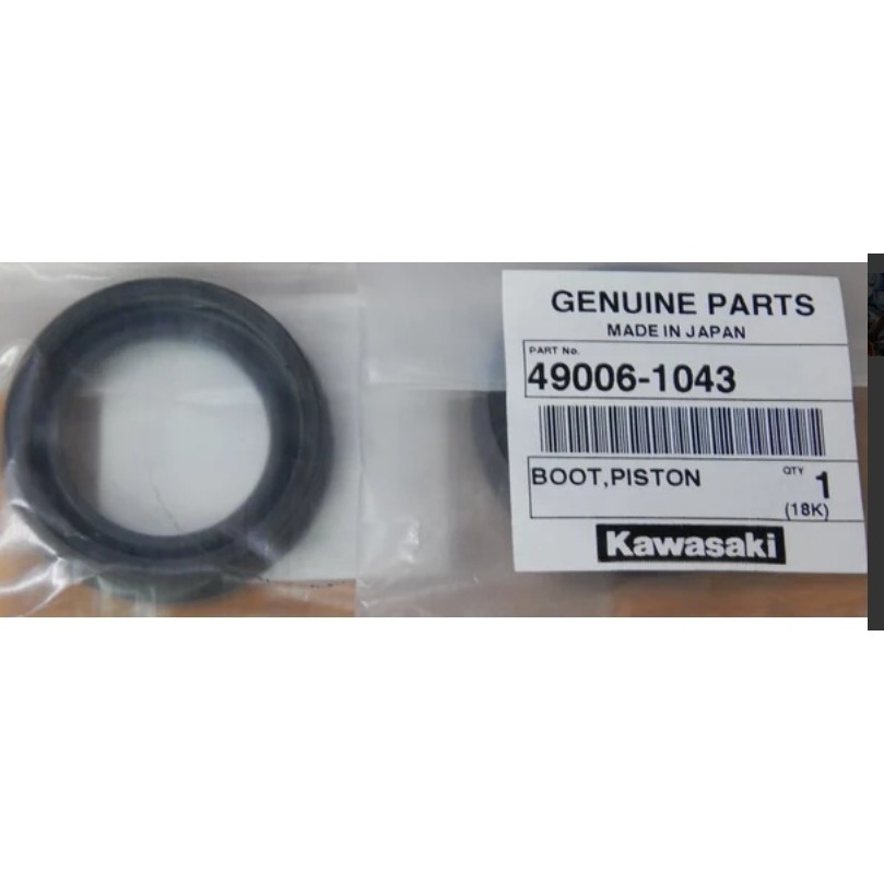 Kawasaki KZ1000 Police Dust Seal di Caliper Depan 49006-1043