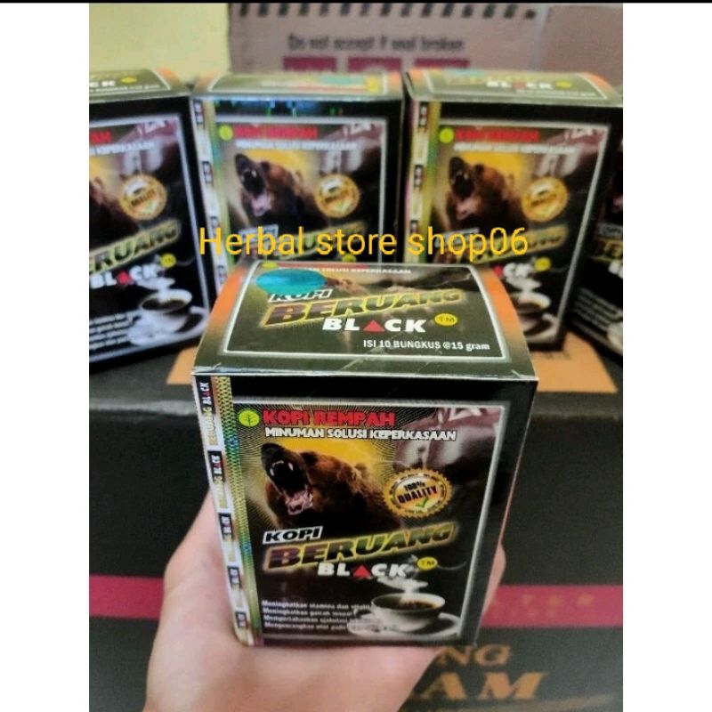 

[TERLARIS KOPI_BERUANG BLACK ORIGINAL