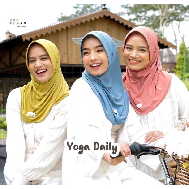 KENAN HIJAB - BERGO DAILY YOGA UKURAN S