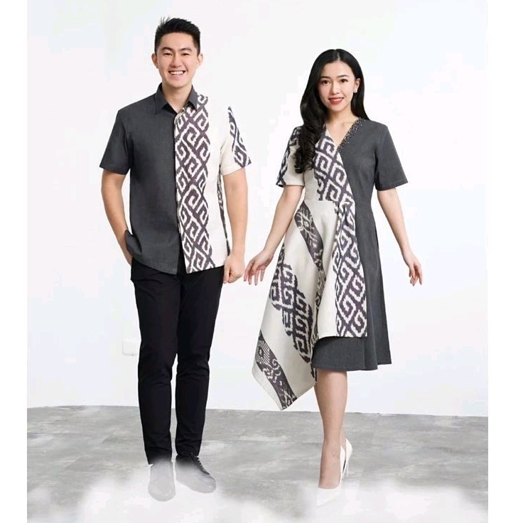 COUPLE TENUN PASANGAN BAJU PREWEDDING KONDANGAN KEKINIAN