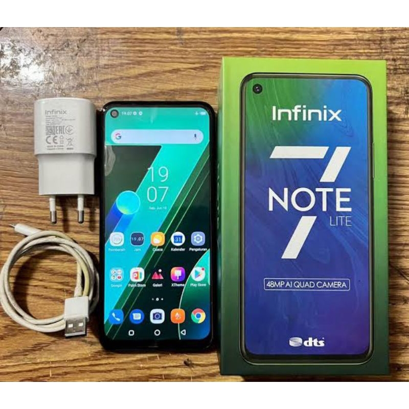 infinix note 7 lite bekas