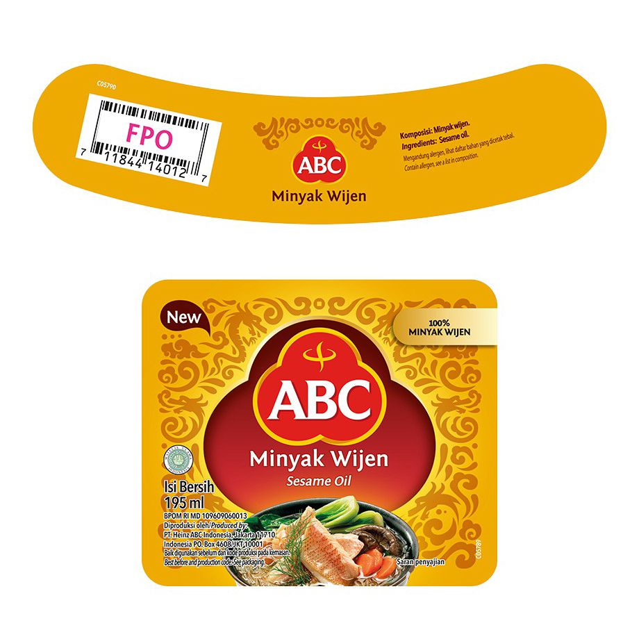 

Pasti Murah ABC Minyak Wijen 195 mL