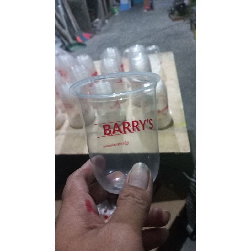 Sablon cup oval 14oz BSM 7gram/ sablon cup oval 7gram