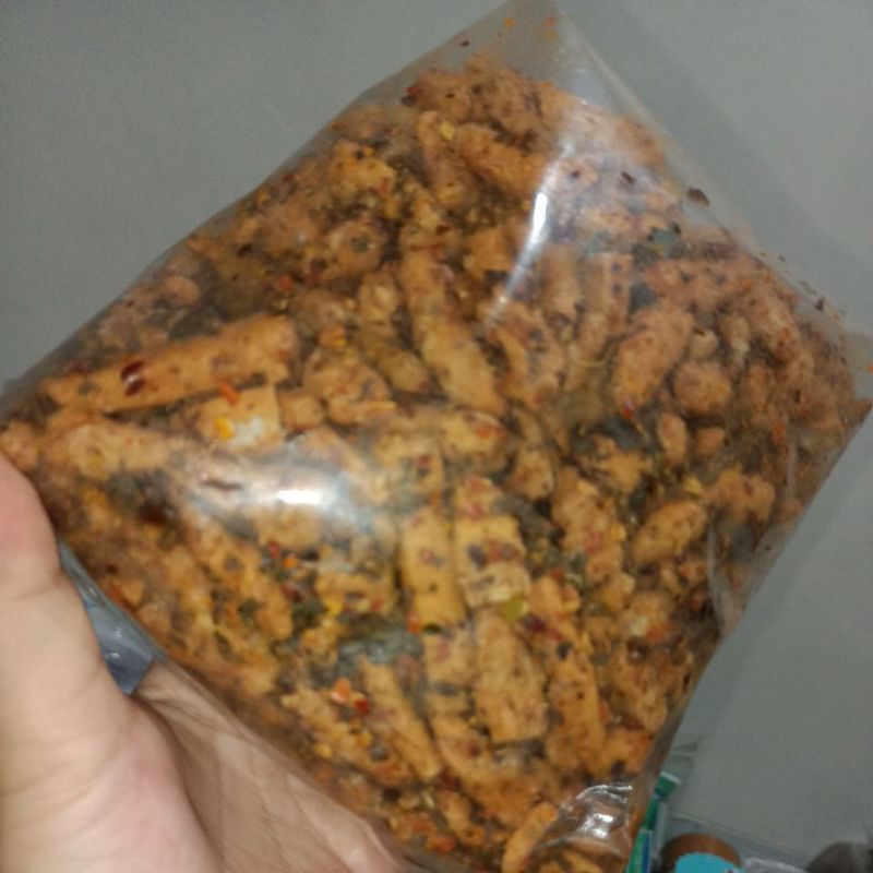 

[flash sale] 500gram BASRENG pedas daunjeruk 1/2 KILOGRAM / cemilan murah bandar lampung / BASRENG EKONOMIS RENYAH BANGET