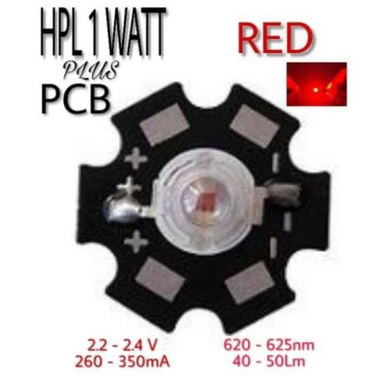Lampu-HPL-1-Watt-Warna-Merah