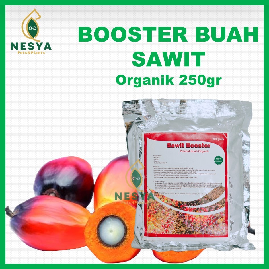 Pupuk Ampuh Booster Sawit Perangsang Buah Anti Rontok - Pupuk Buah Organik