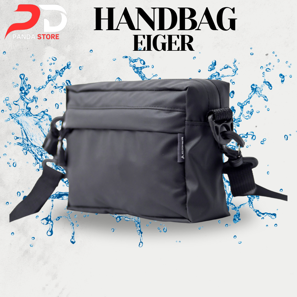 Handbag Tas Tangan Pria Wanita Hand Bag Original Brand EIGER, Clutch Bag Pria wanita, sling Bag Pria