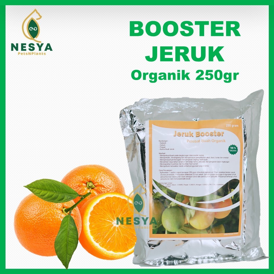 Pupuk Booster Jeruk Perangsang Buah Jeruk - Pupuk Buah