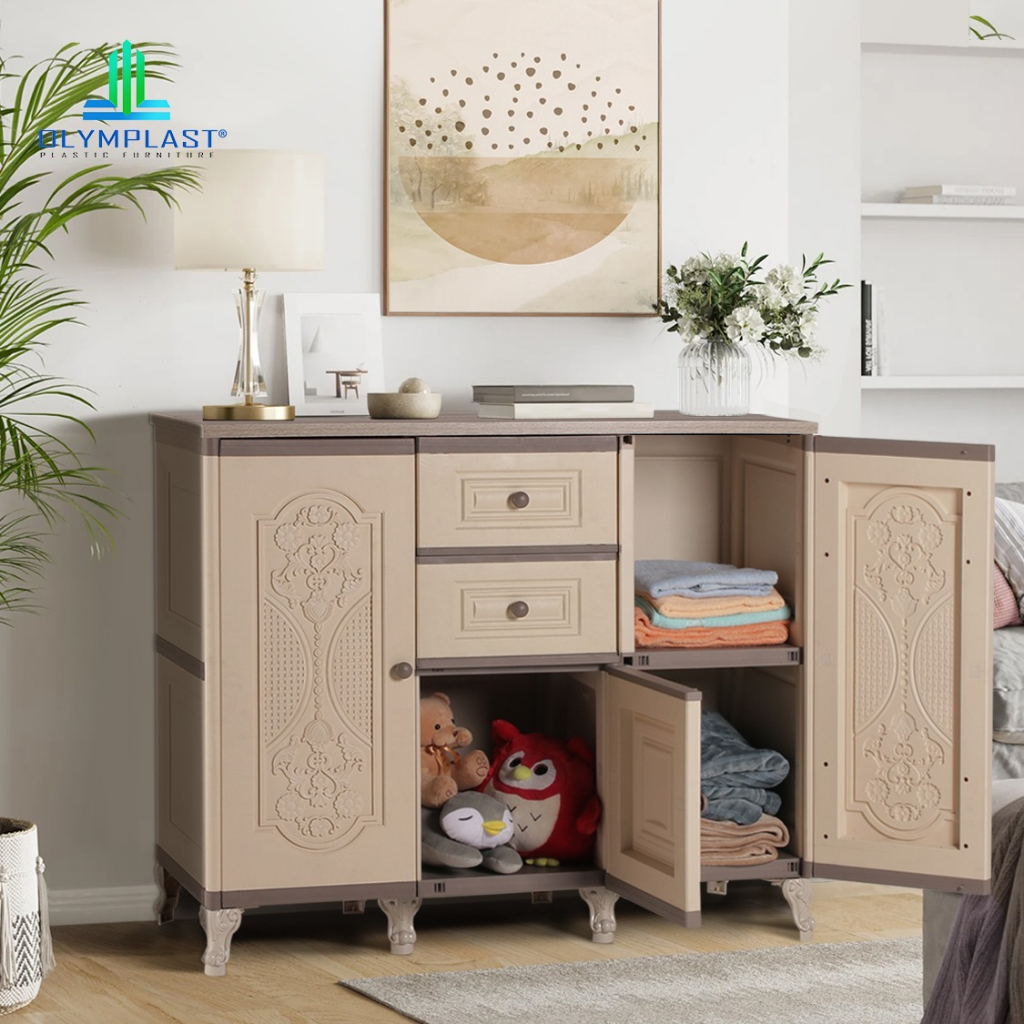 Olymplast OTC Credenza Rak TV Lemari Hias