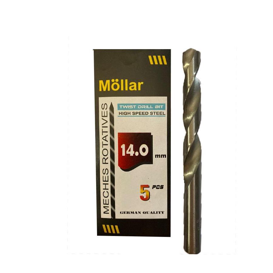 Mata Bor Besi Hss Mollar 14mm  / Mata Bor Besi Mollar