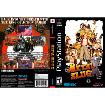 CD GAMES PLAYSTATION PS1 METAL SLUG X
