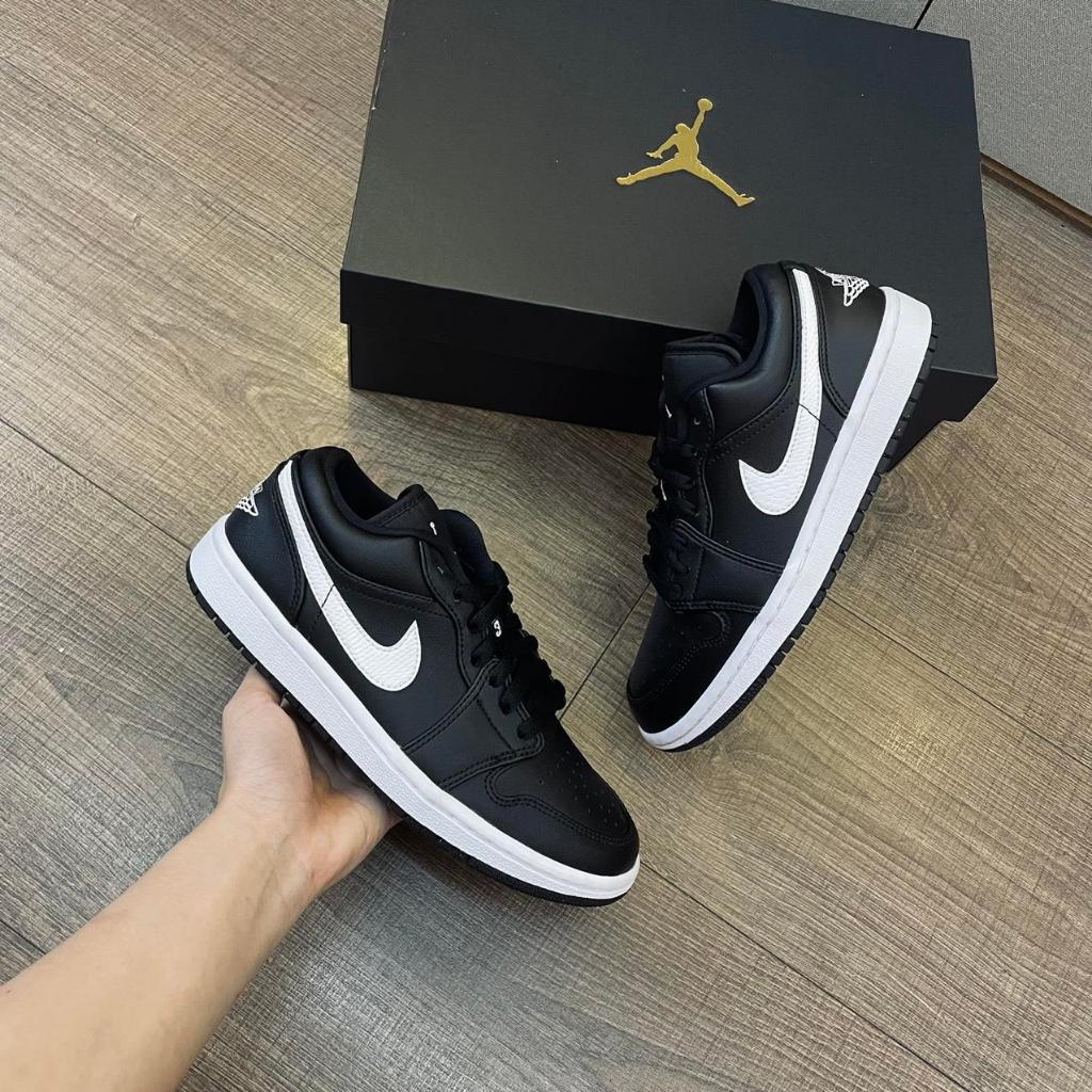 Sepatu Jordan 1 Low Black White