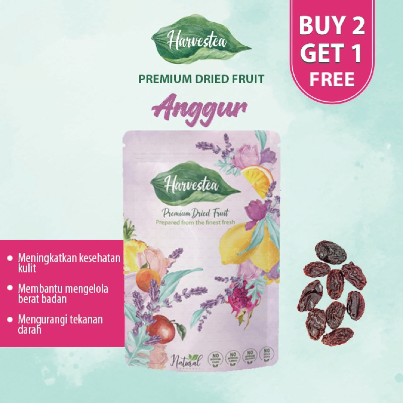 

HARVESTEA GRAPES PREMIUM DRIED FRUIT | BUAH KERING ANGGUR