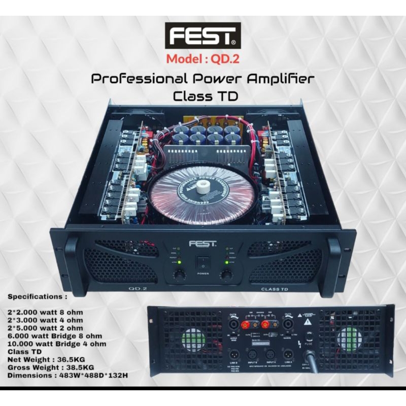 Power Fest QD2 TD CLASS