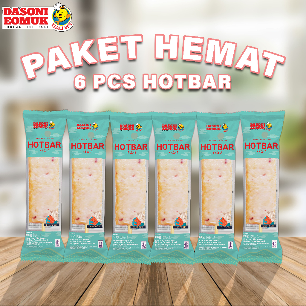 

Dasoni Hotbar Seafood 6 Pcs