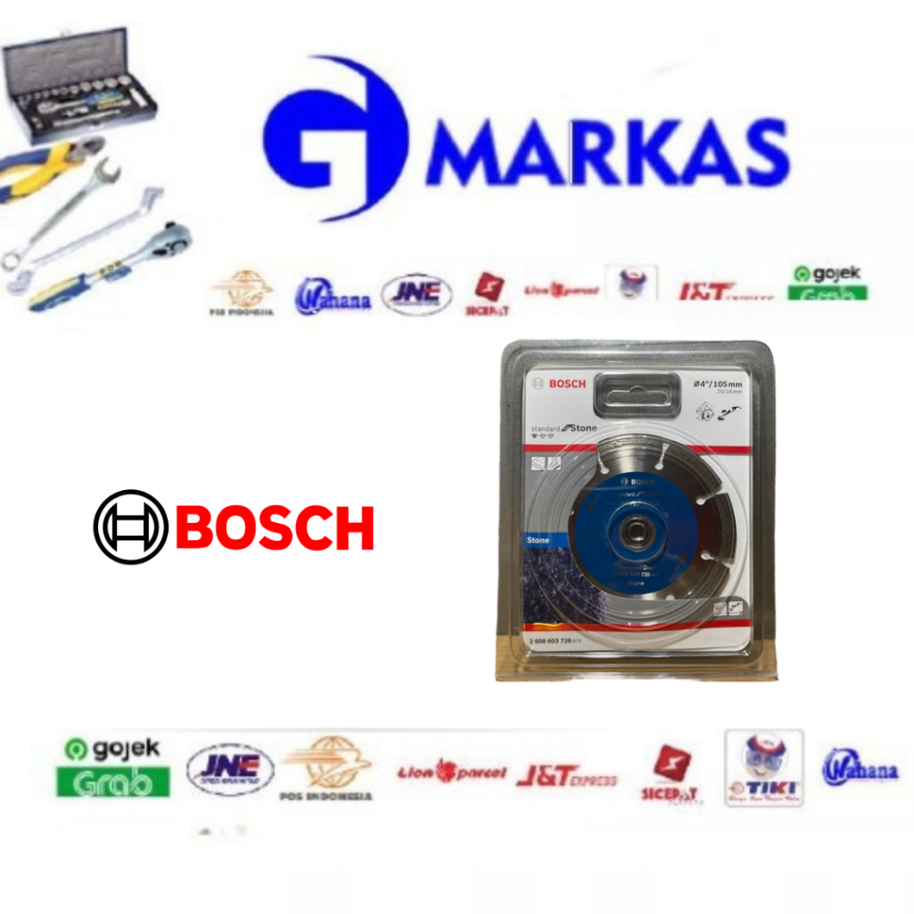 Bosch Diamond Wheel Dry 4"x1,9 Standard for Stone