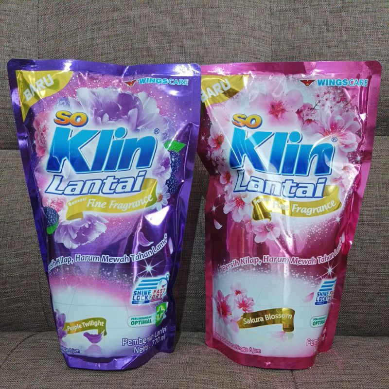 SoKlin Lantai 770ml Sensasi Fine Fragrance