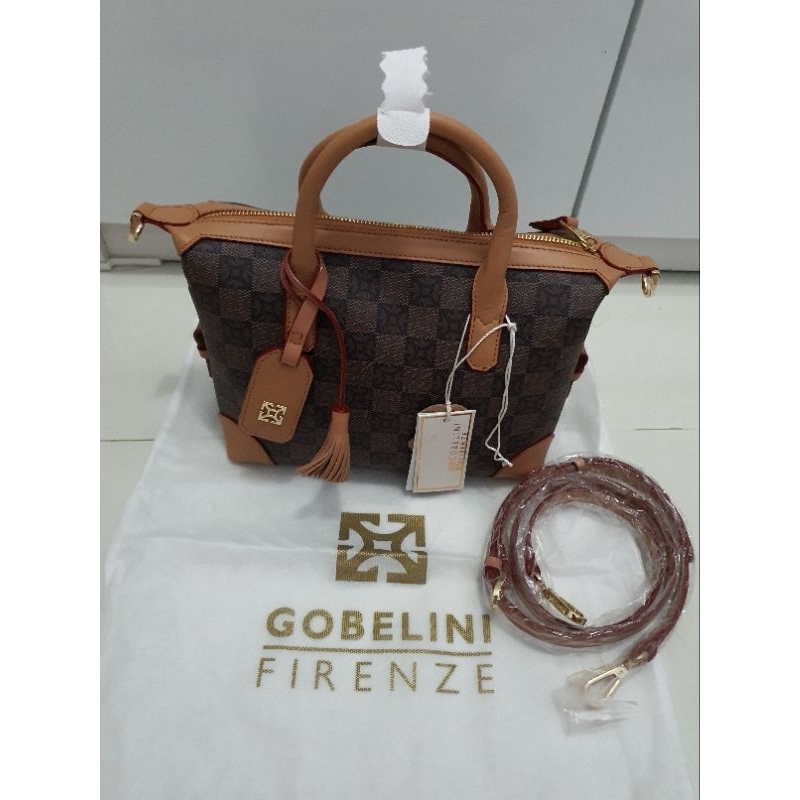 Tas Gobelini roice satchel kulit