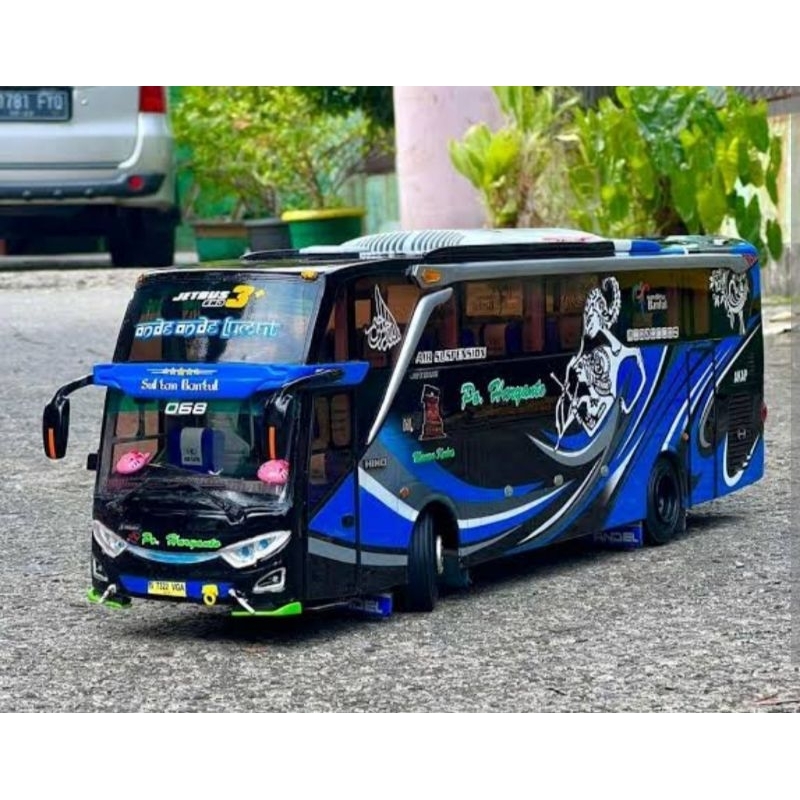 Bus Miniatur Basuri Mainan Anak