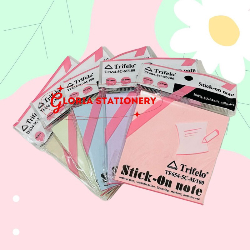 

TRIFELO Stick on note TF 654-5C-M/100/ Stick on note warna Trifelo