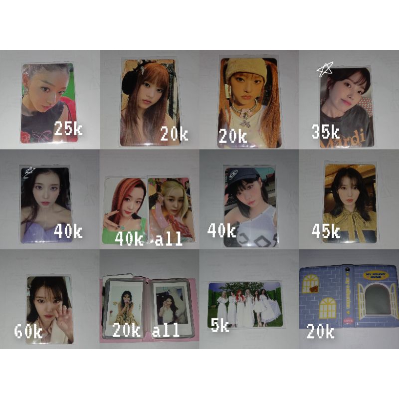 PC IU HIKARU HAERIN YOOA CHAEWON GFRIEND